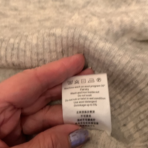 Designers Remix Charlotte Eskildsen off the shoulder sweater, Sz M - Picture 5 of 10